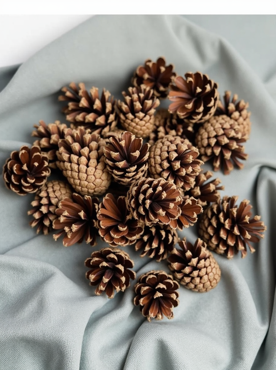 the-image-shows-a-group-of-pine-cones-op4w4fczsv