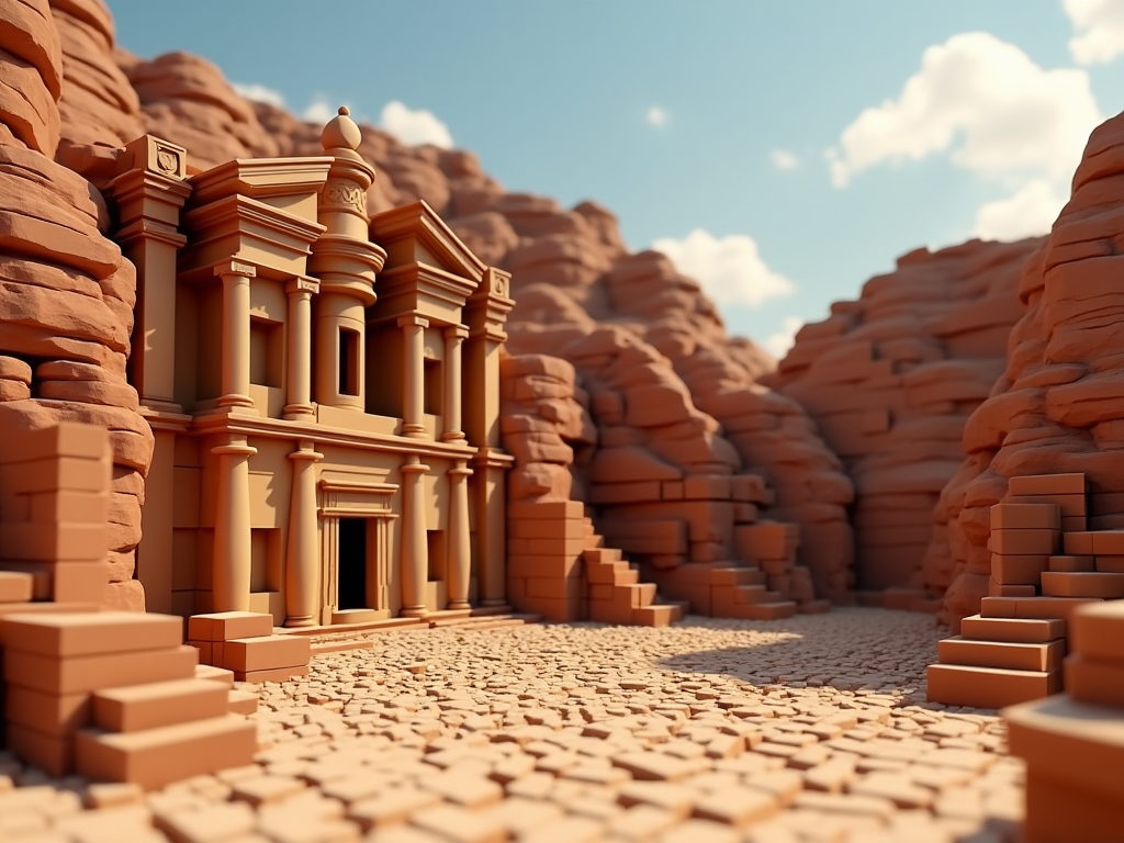 lego-of-petra-in-jordan-jtc8svu2ks