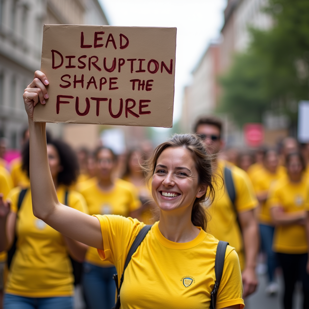 a-smiling-person-holding-a-protest-sign-uc16ws8i4k