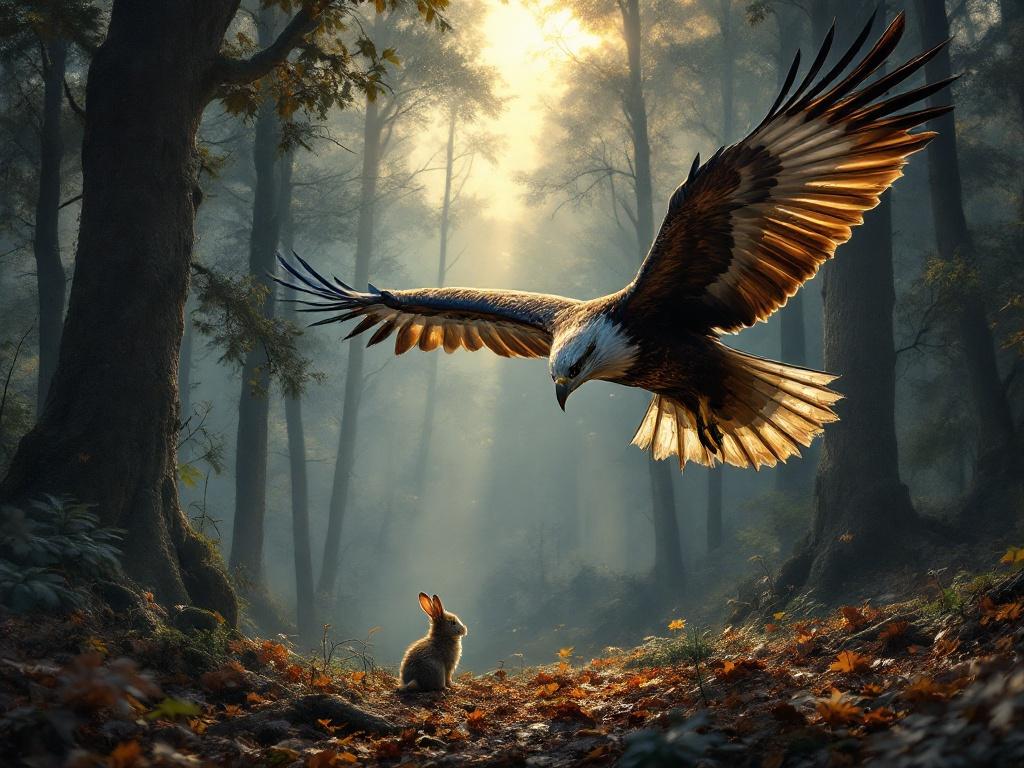 a-large-eagle-with-patterned-brown-and-white-4zg3ynn96c