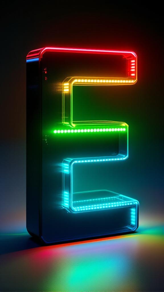 a-bold-black-letter-e-glows-with-vibrant-1dcllyrwt