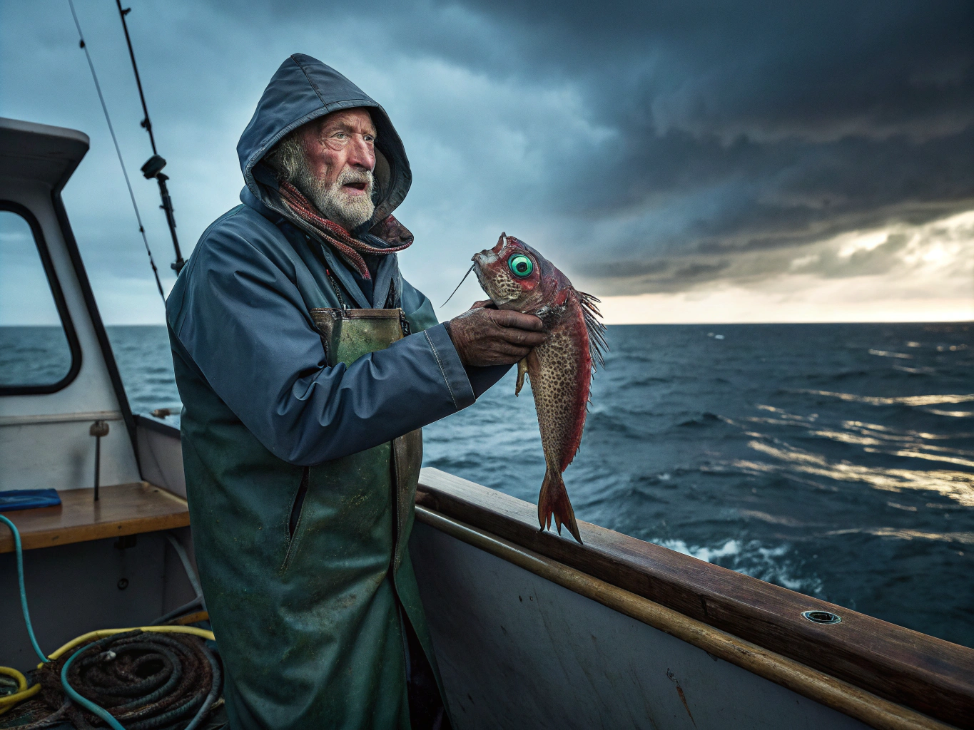 a-weathered-fisherman-stands-on-the-deck-qsd35w78m