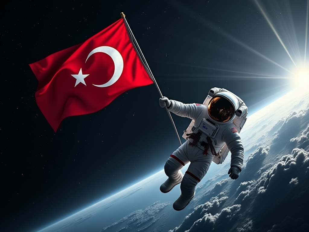 an-astronaut-holding-a-turkish-flag-m61tbj3f4h