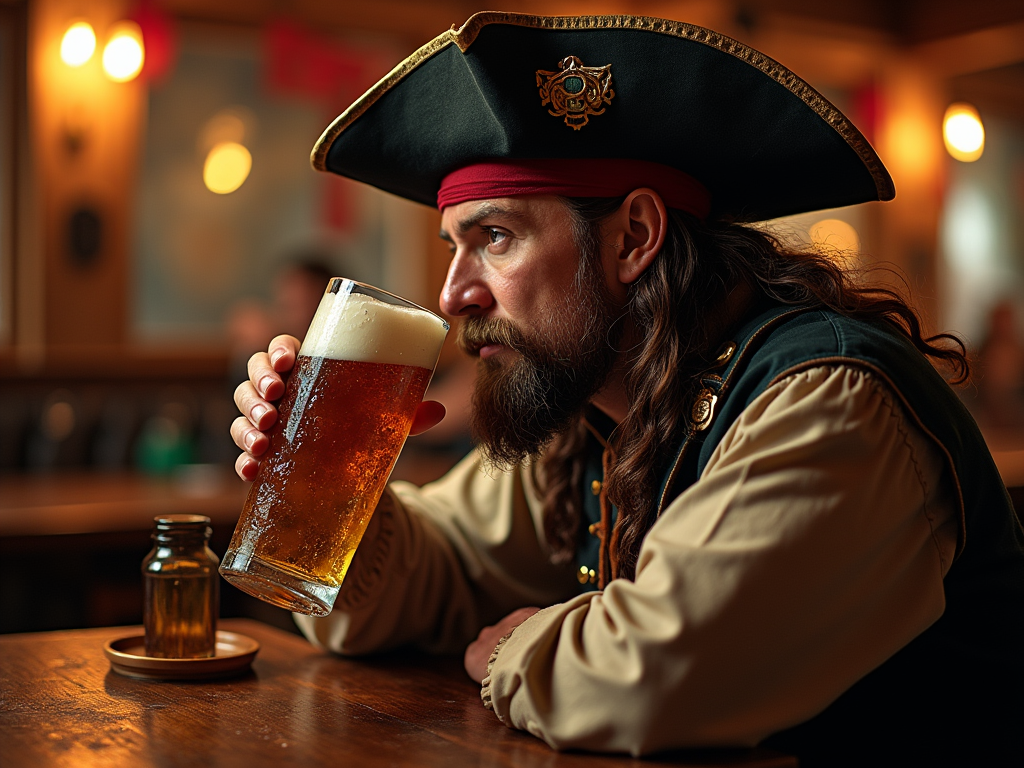 pirate-drinking-a-beer-at-an-irish-pub-w573s3fn94