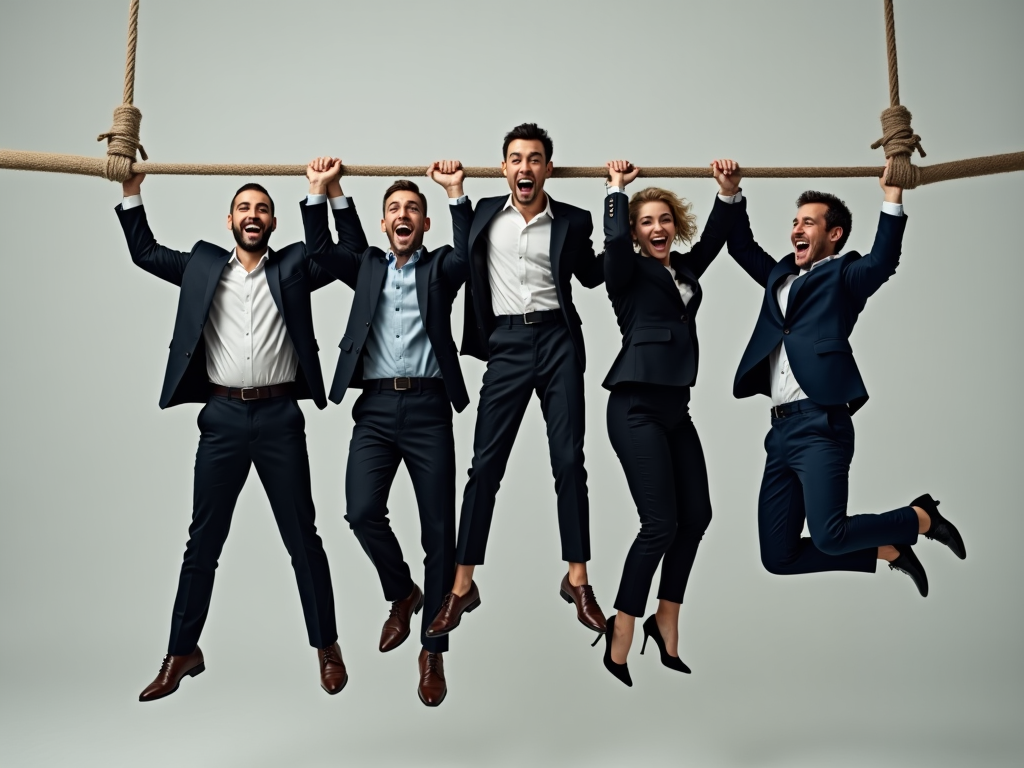 five-people-in-suits-are-hanging-on-a-hz29slife6