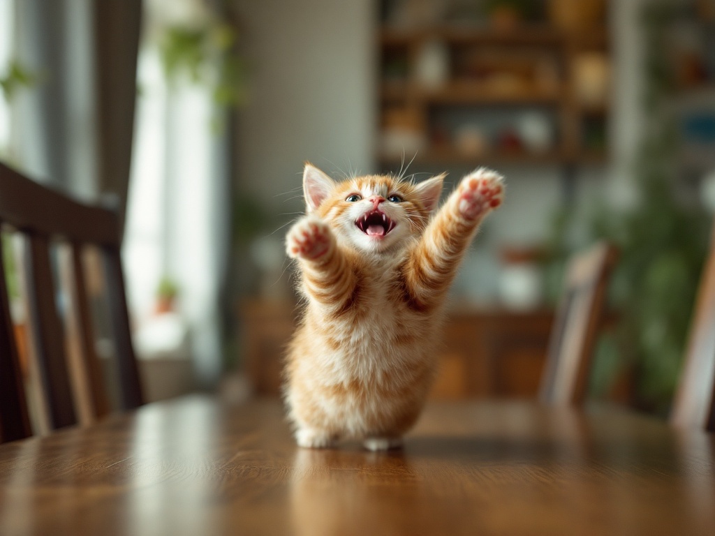 cute-cat-falling-from-a-dining-table-and-501rmcqer