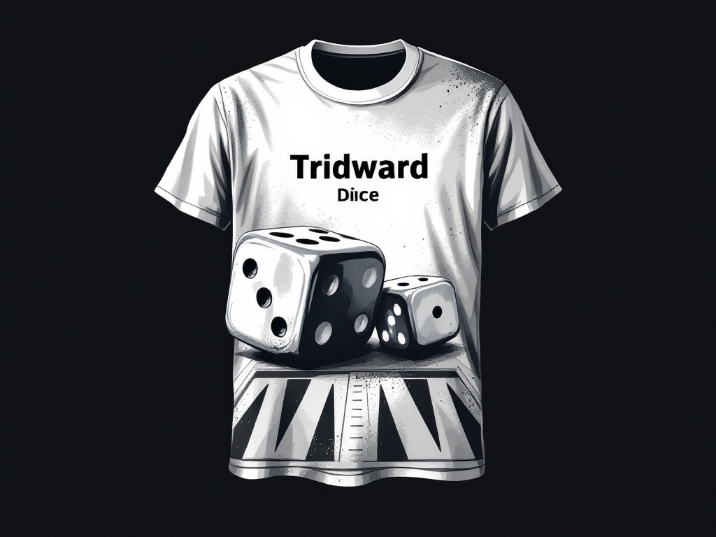 a-mock-up-of-a-t-shirt-with-dice-vdc535a5rw