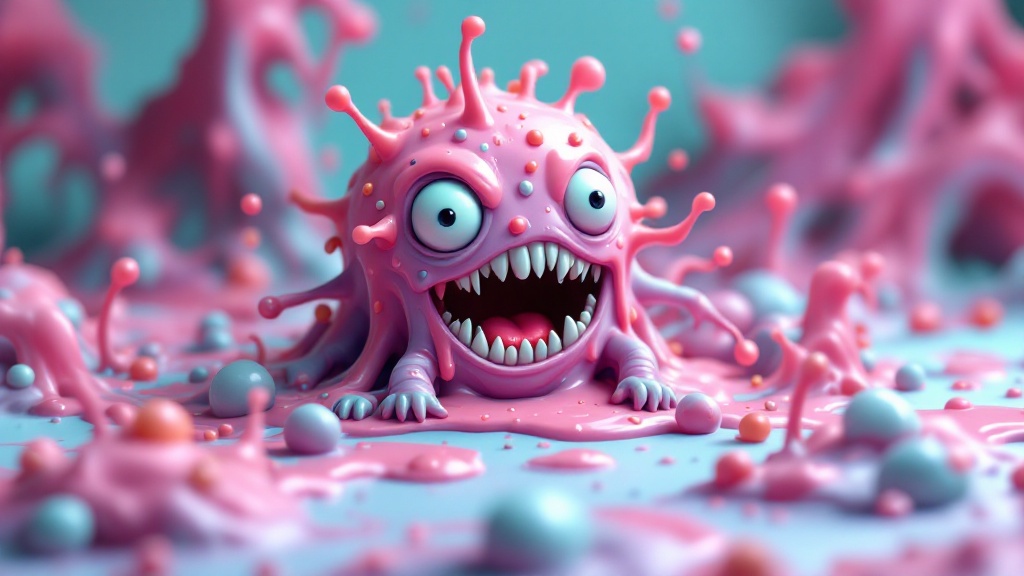 a-quirky-cute-monster-in-a-pile-of-goo-bpi36r121x