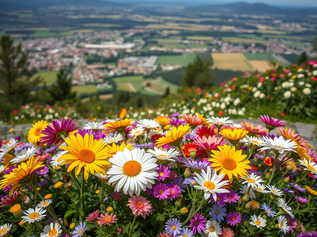 a-variety-of-flowers-on-the-floor-in-a-fb60zy5lvb