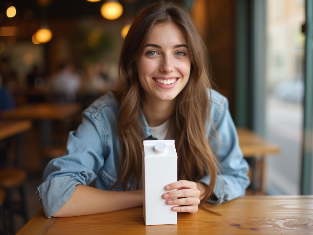 a-smiling-young-woman-sitting-at-a-w92ir9s8a3