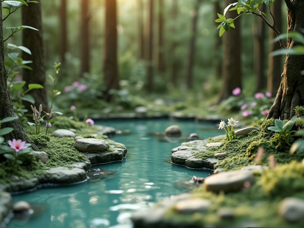 clay-model-of-pond-in-forest-9xljkshuxs