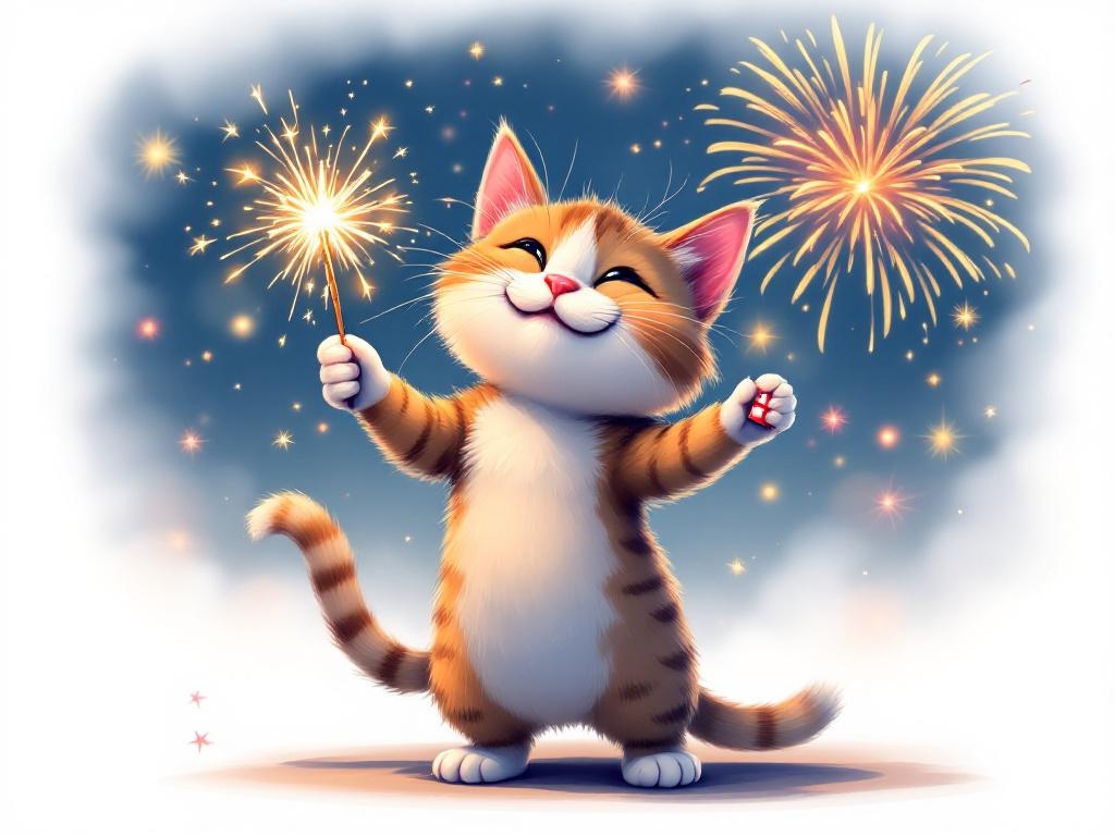 a-playful-cartoon-cat-with-a-sparkler-in-7nbo6x5q5