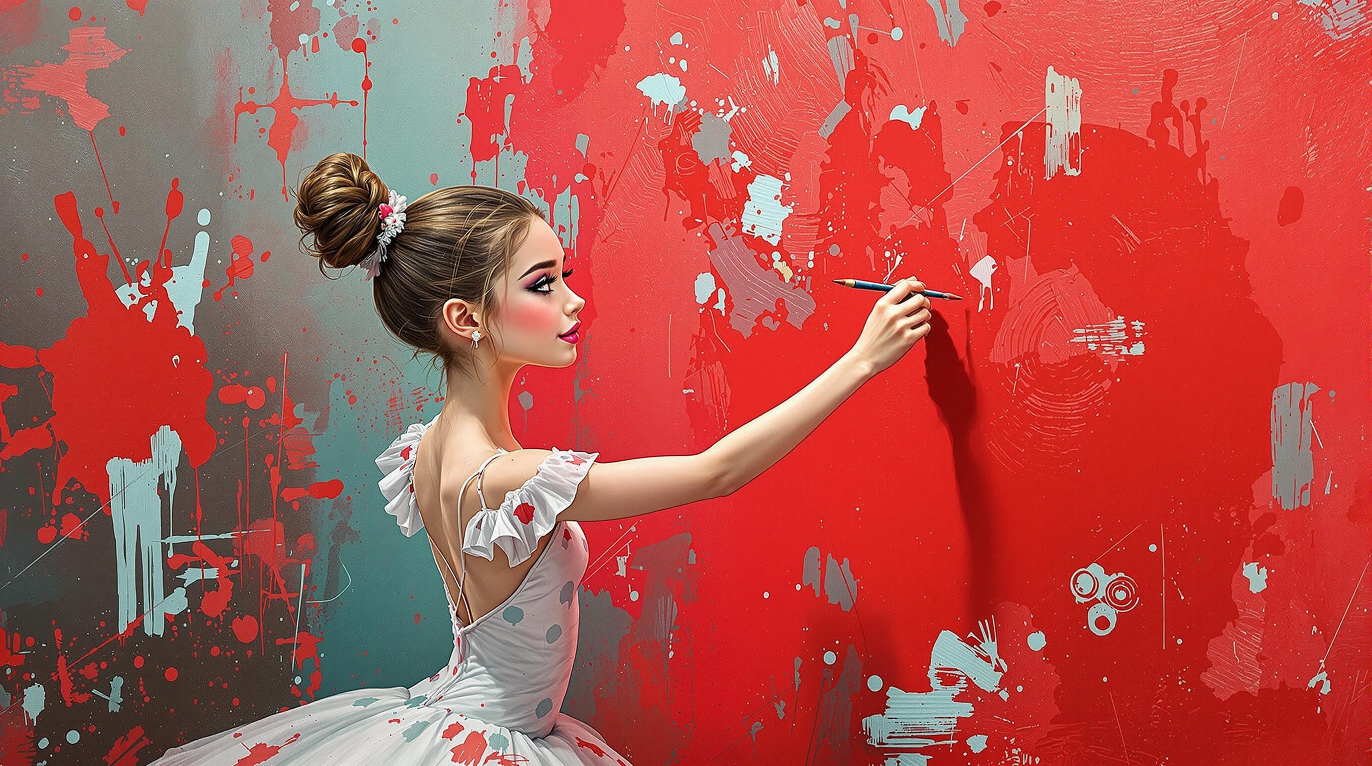 a-stylized-ballerina-girl-paints-a-wall-lboh0mszf2