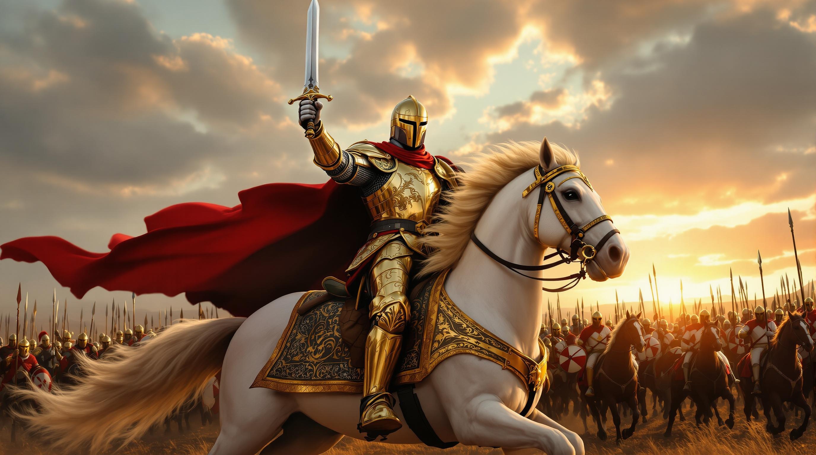 the-image-shows-a-knight-on-horseback-pqm7bbexsw