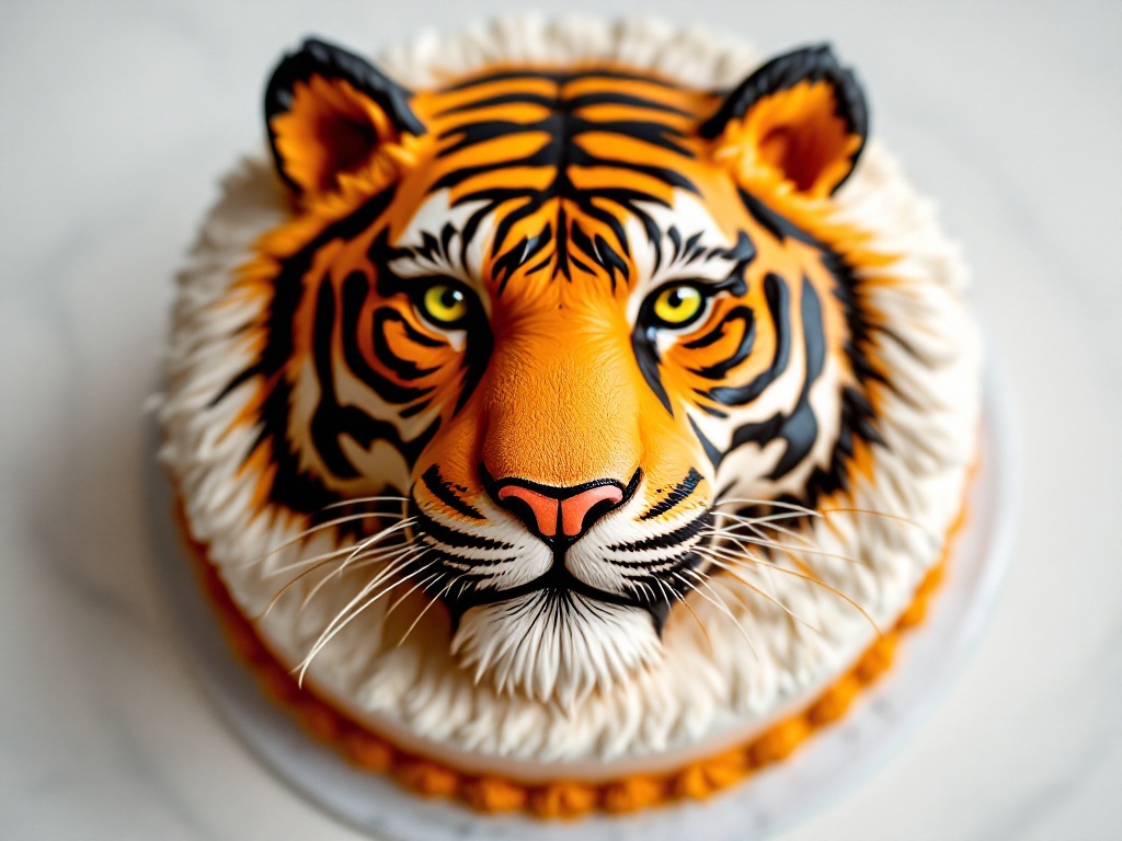 a-cake-with-a-tiger-decoration-gi2vbq7k1y