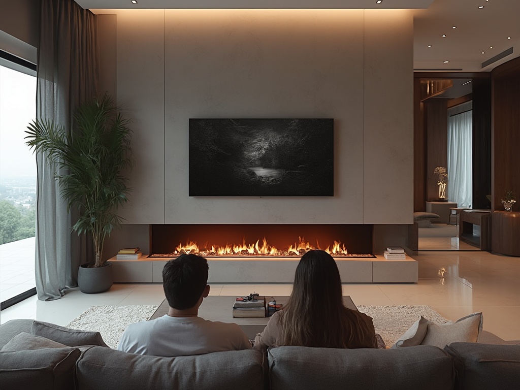 living-room-with-tv-above-a-linear-tsl97fbmfm