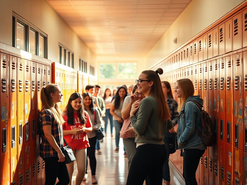 a-bustling-middle-school-hallway-filled-3pjvto14fr