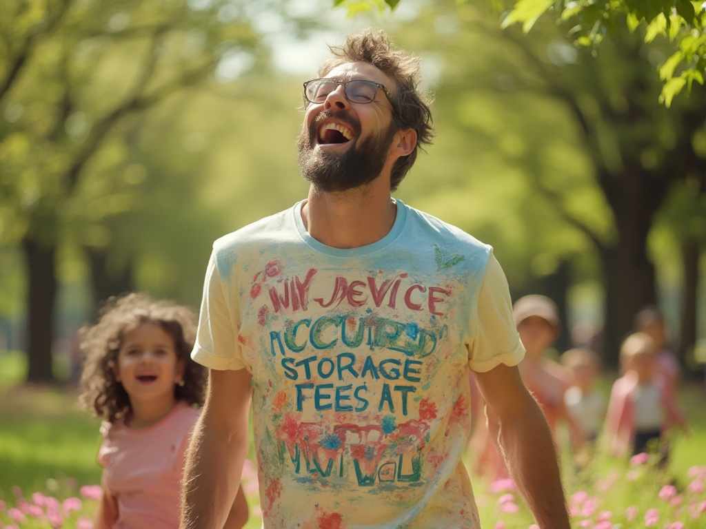 a-jovial-man-stands-in-a-sunlit-park-st4uuxtt3r