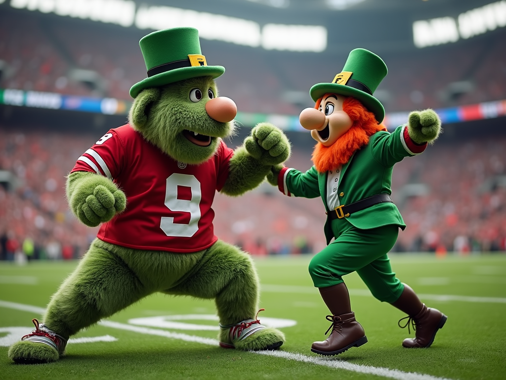 ohio-state-mascot-fighting-a-leprechaun-nosthvioee