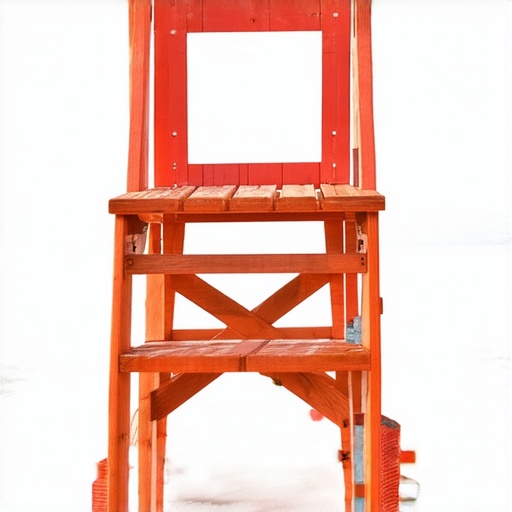 frontal-shot-of-lifeguard-post-on-44t9z66lt5