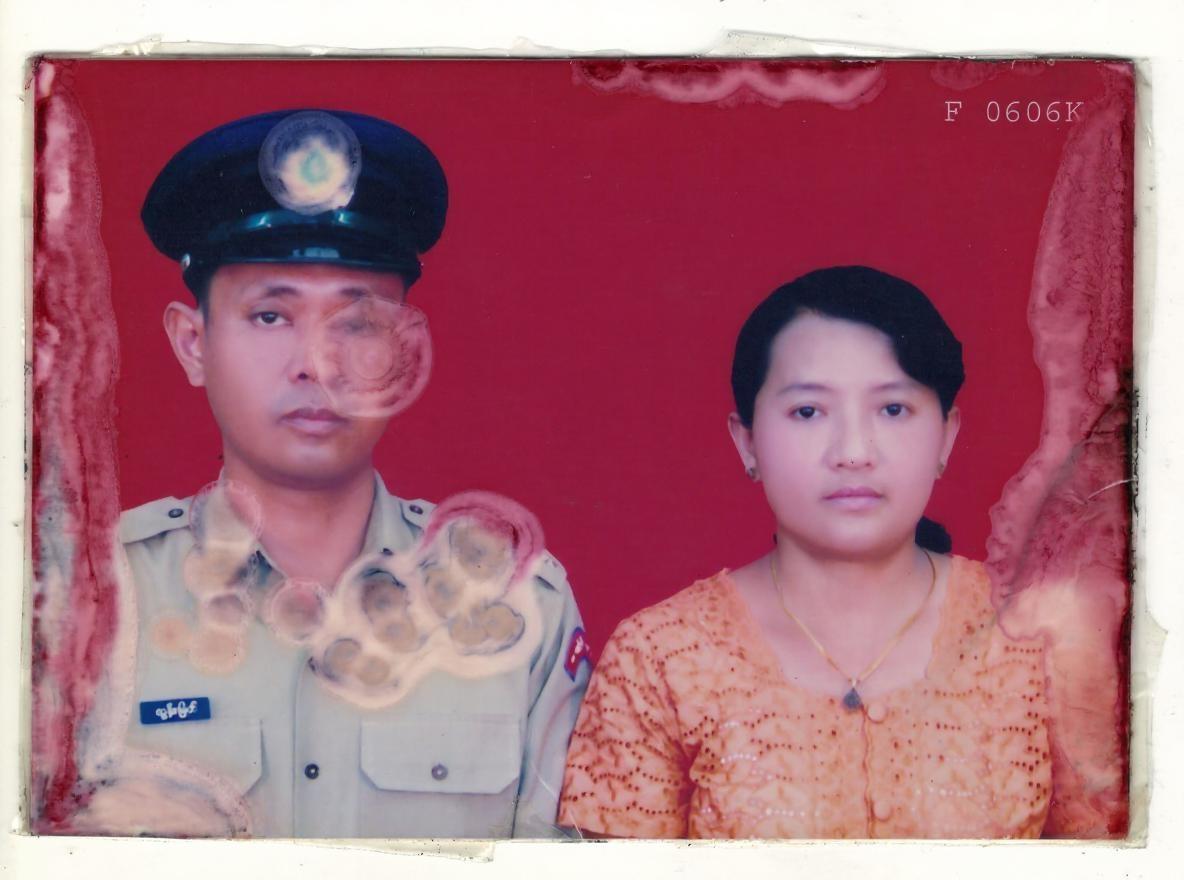 Restore this old photo to look as if it was taken today with high-resolution digital cameras without changing anything about the image. Just repair it, clean it, sharpen it.