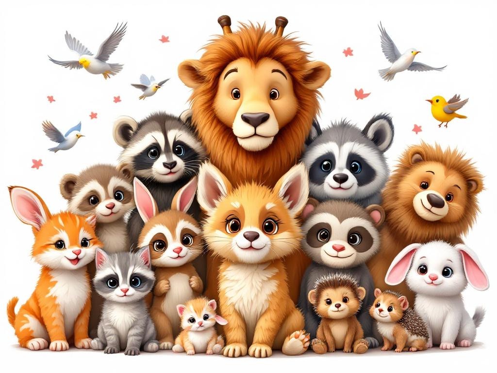 cartoon-image-of-various-baby-animals-q3gmed85kw