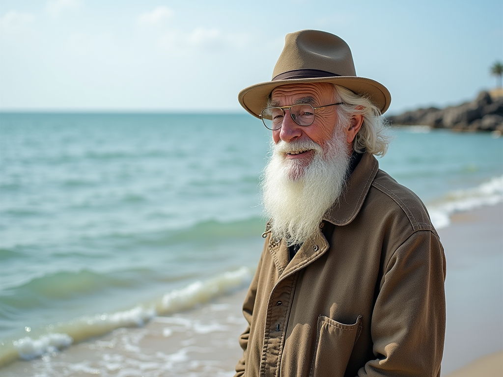 old-man-girl-sea-beach-cfx4xh8lax