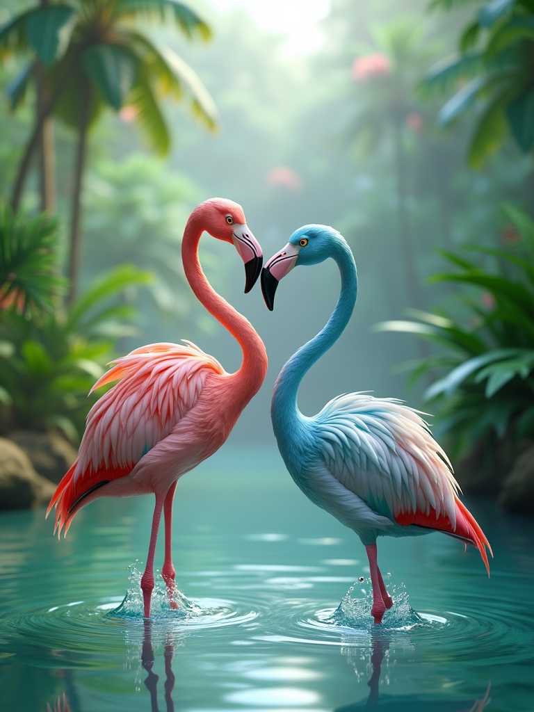two-realistic-3d-flamingos-forming-a-f2gf0dymkp