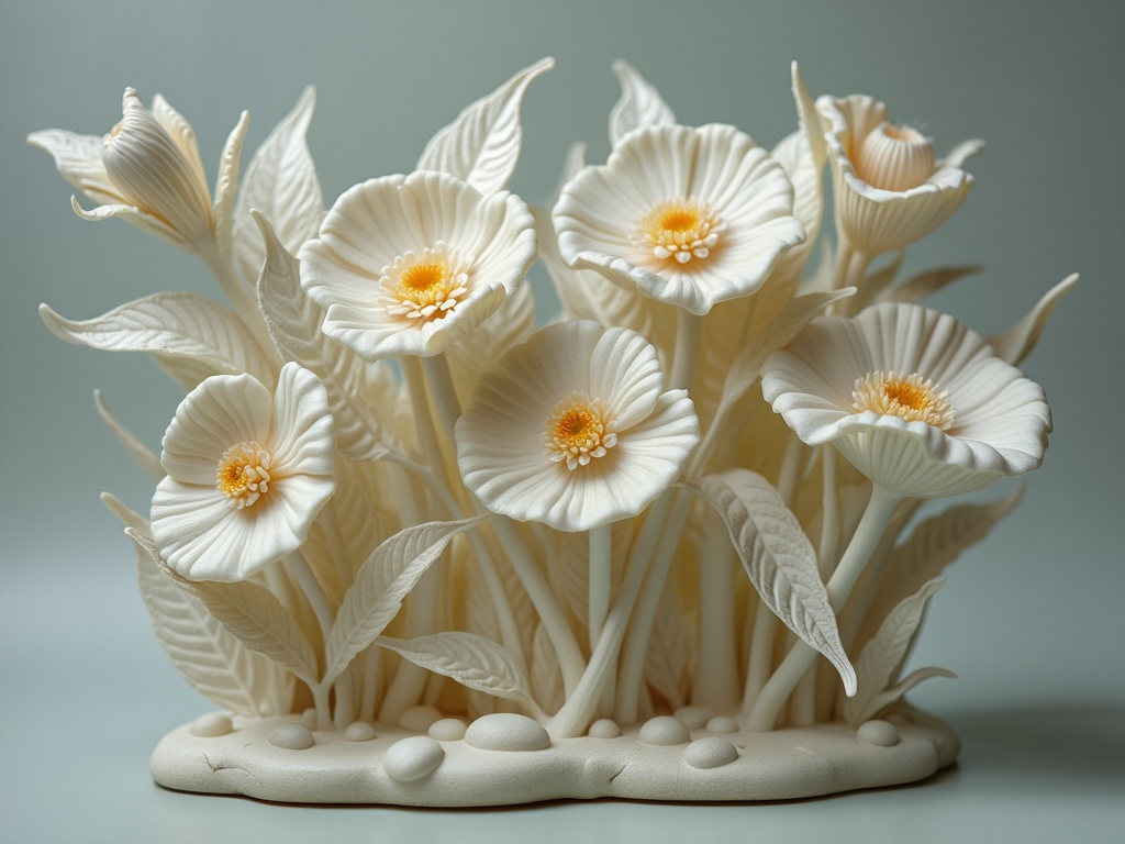 a-whimsical-wax-model-depicting-flowers-eccr35iw4x