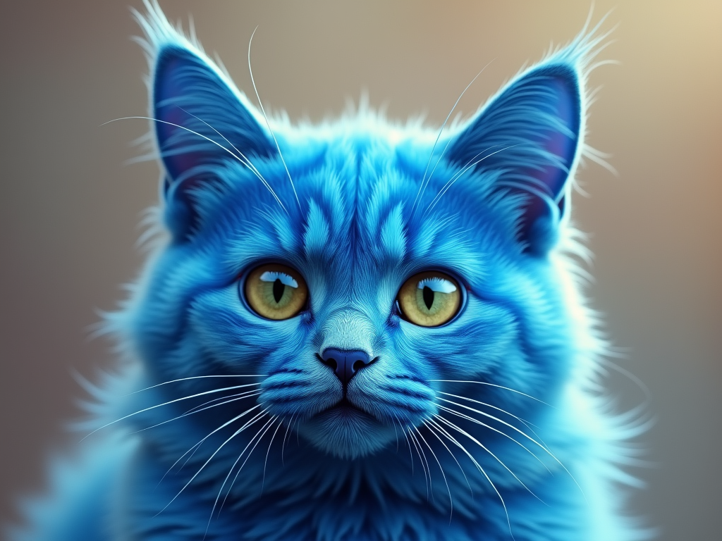 blue cat