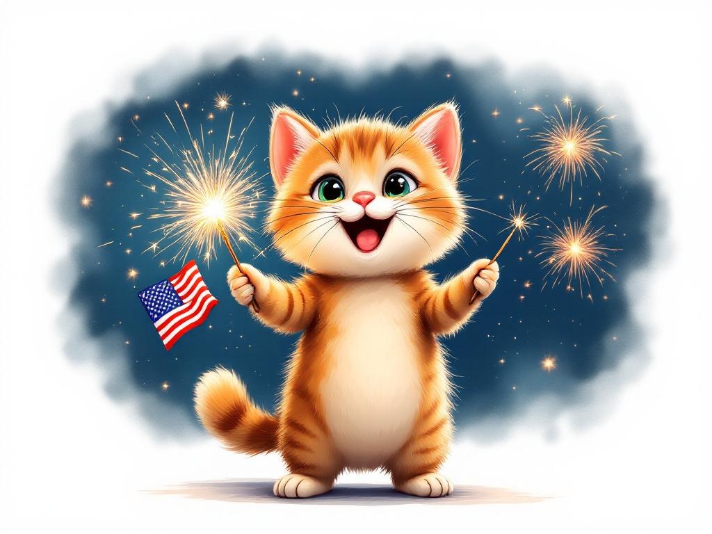 a-playful-cartoon-cat-with-a-sparkler-in-zqx8ij1yx