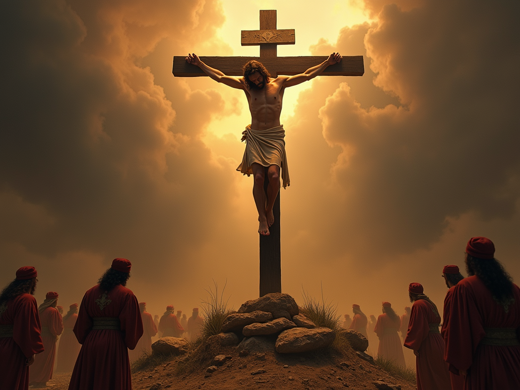 Crucifixion from Jesus point of view


