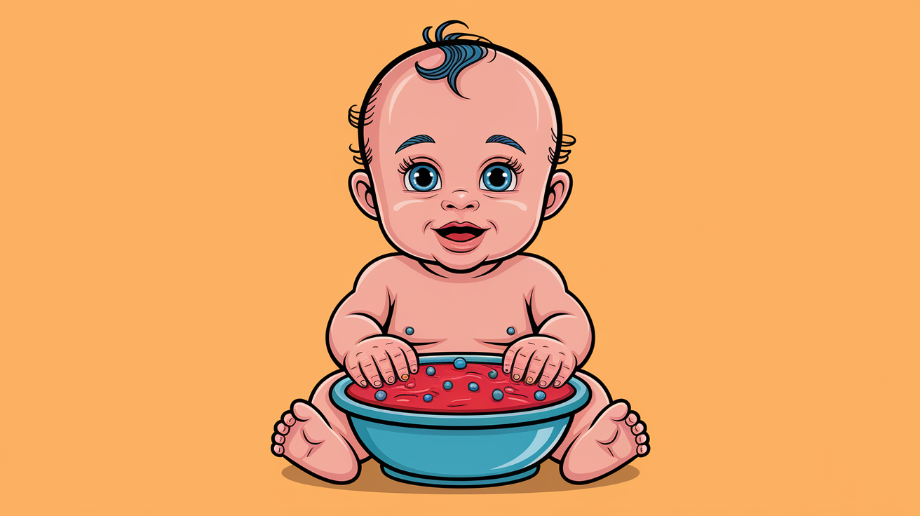 baby food doodle
