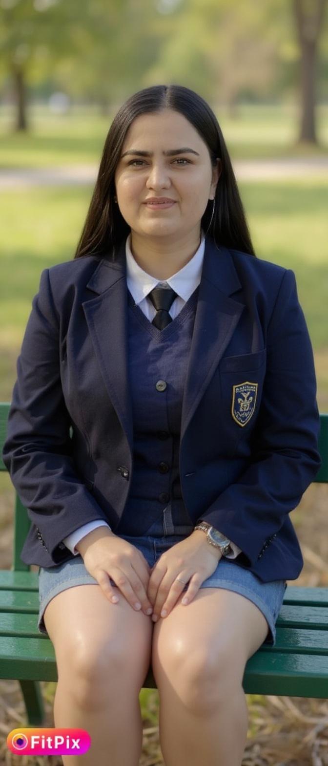 sitting-on-a-school-bench-wearing-school-uniform-grw6dg7lna
