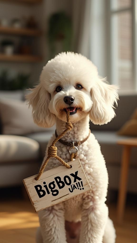 a-white-poodle-stands-in-front-of-a-cozy-hl9l21ft4