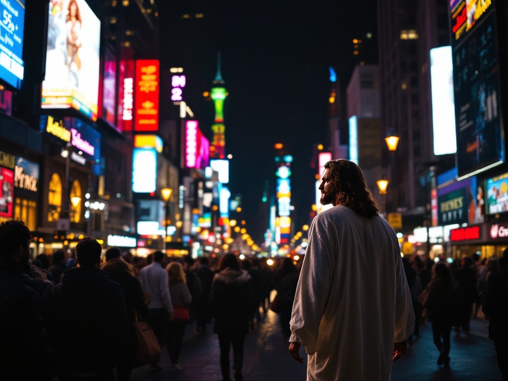 jesus-walking-the-5th-avenue-in-new-york-4gmnc2l9j