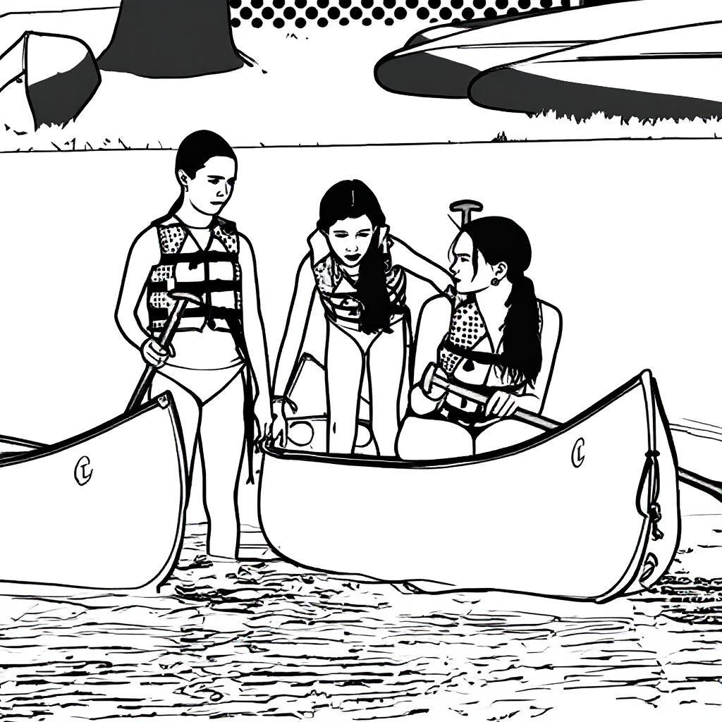 OUTLINE REQUIREMENTS:
- Create thick, bold black outlines only (50pt weight minimum)
- Smooth, continuous vector paths throughout
- All areas must be empty white space for coloring
- NO filled areas, NO solid black

FOREGROUND (people/main subjects):
- Trace outer borders of each person/object
- Minimal facial features (dots for eyes, curve for smile)
- KEEP large simple patterns (big polka dots, wide stripes)
- REMOVE only fine textures and tiny details
- Each person/object clearly separated

PATTERN RULES:
- Large polka dots = draw as empty circles
- Wide stripes = draw as separate outlined sections
- Big flowers or shapes on clothing = keep as outlines

BACKGROUND ELEMENTS:
- Keep background objects as basic outlined shapes
- Maintain clear distinction between foreground and background
- Simplify complex structures to essential recognizable forms

UNIVERSAL RULES:
- Every shape must be fully enclosed
- Uniform line thickness throughout
- Clear spacing between all elements
- Round all sharp corners
- Large areas suitable for crayon coloring


no solid black fills  
no hatching  
no shading or greyscale  
no thin lines  
no sketchy or textured lines  
no variation in line weight  
no filled-in hair or eyes  
no photorealism  
no background clutter or noise  
no overlapping or jagged outlines  
no grayscale gradients

