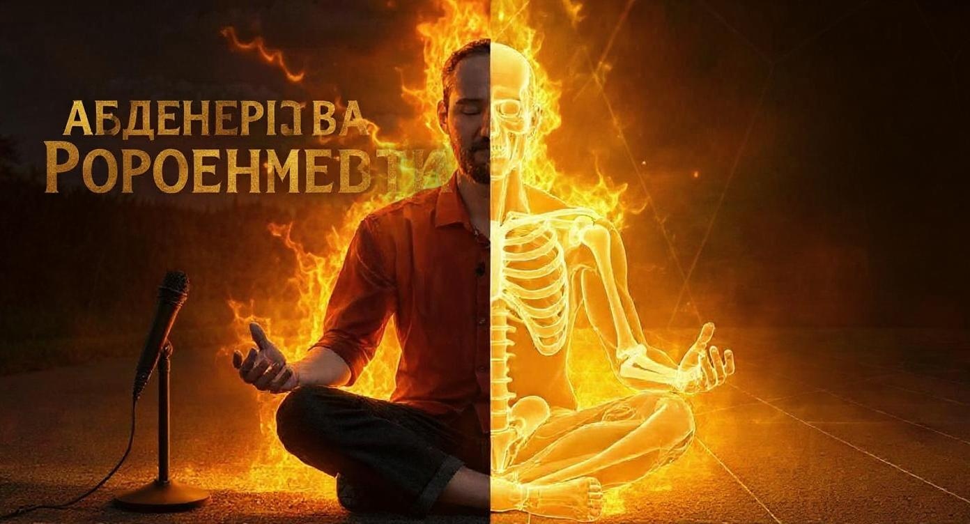 add epic text on left side "ПРОШЛЫЕ ЖИЗНИ ОБМАН"