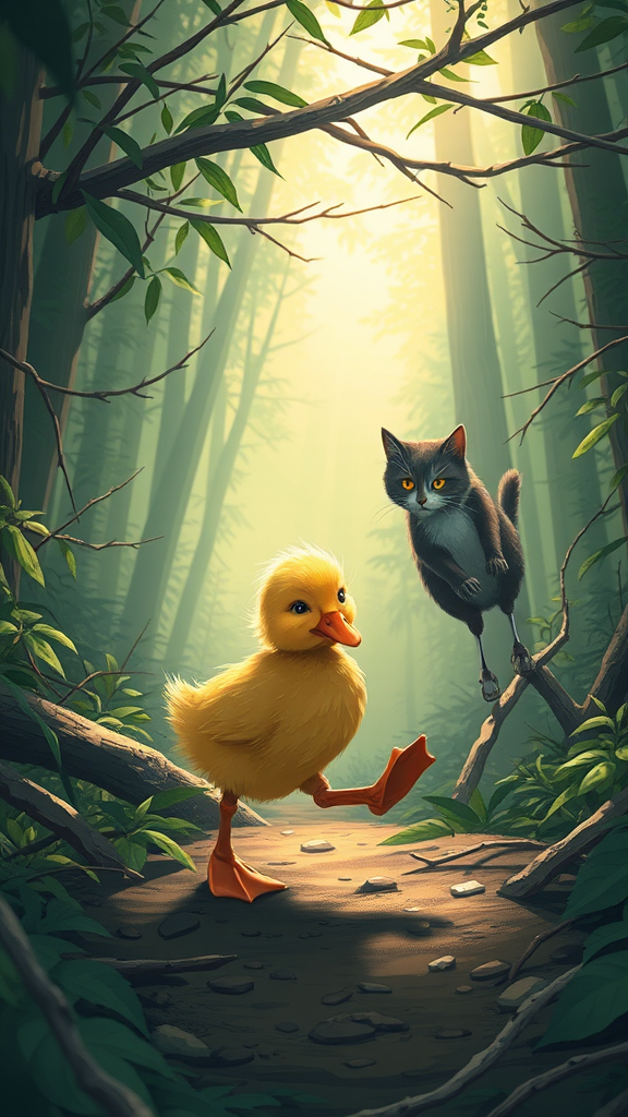 the-duckling-notices-his-cat-friend-yjgl2rsmz0