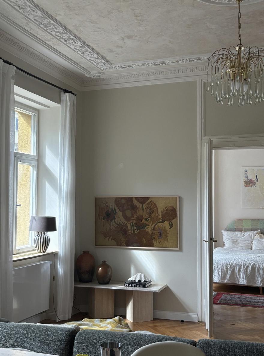 Add french molding to this wall