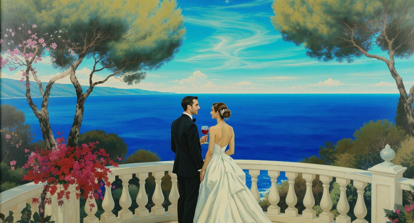 a-young-couple-dressed-in-formal-attire-stands-on-0u8xv5tujf