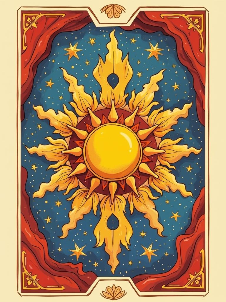 symmetrical-tarot-card-back-design-central-sun-and-al66tpt6y