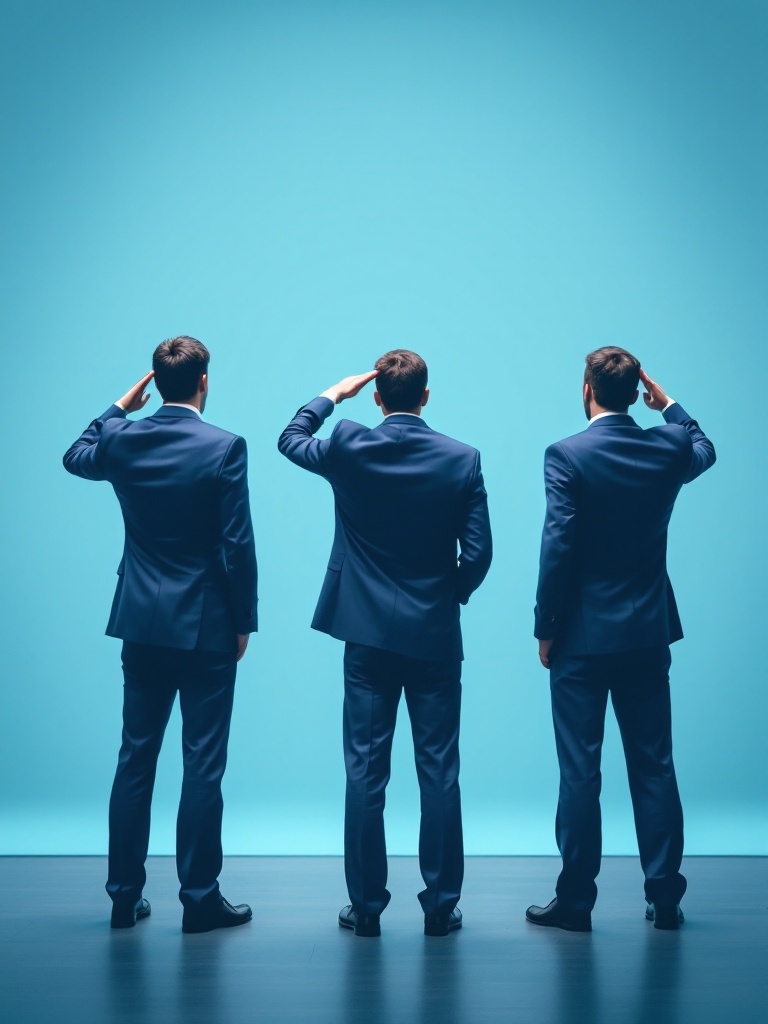 3-guys-from-the-back-saluting-on-astage-am1xx2f1a8