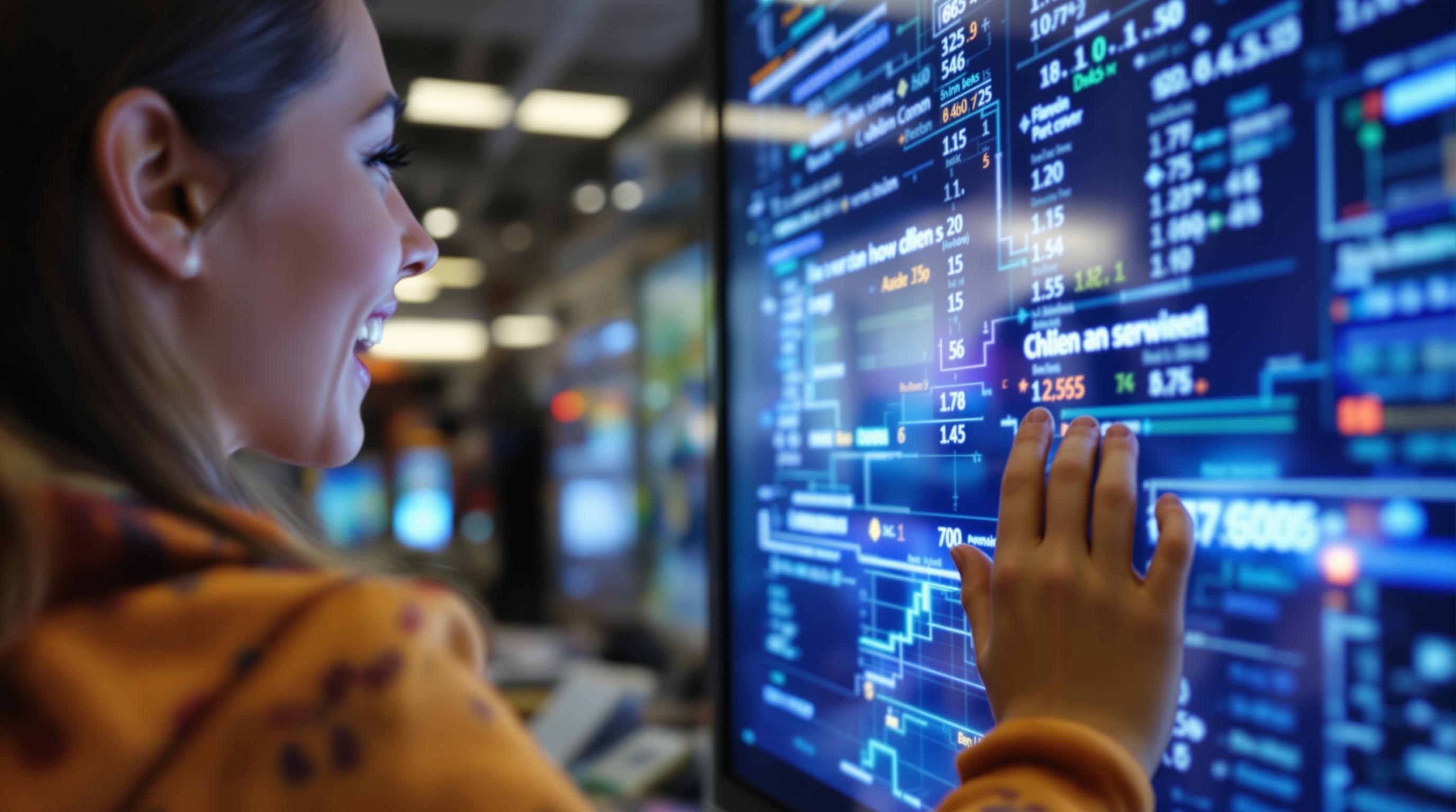
an excited student is doing simulation questions on the digital system, she is thrilled with the correct answers in an impactful and hypnotizing environment, for those who see the image and identify each detail, and especially the questions on the screen.