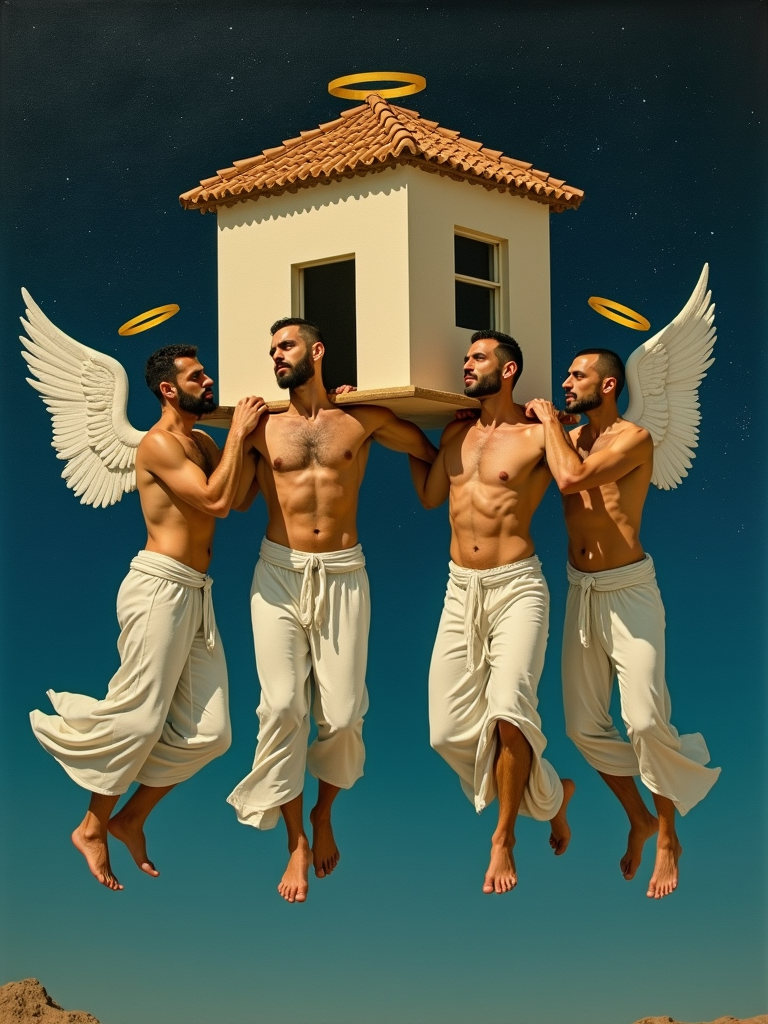 four-men-carrying-a-house-on-their-cw4m9pg5cl