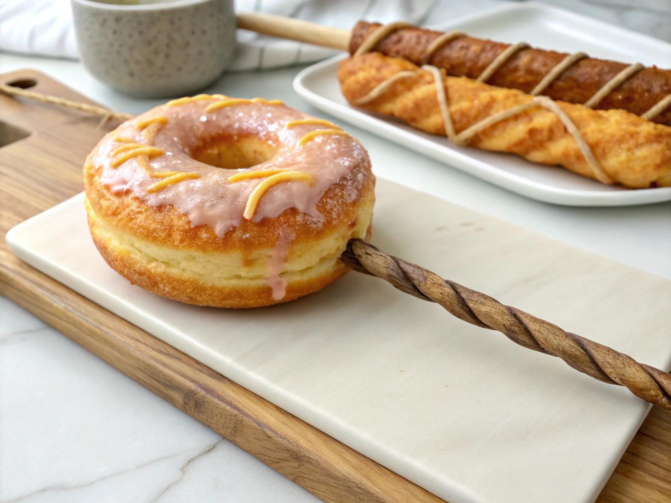 un biscocho don saturn, mutado con un palo tipo brairot italiano