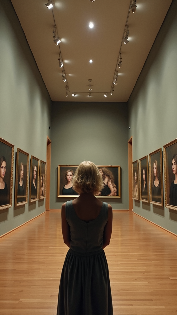 in-an-empty-art-museum-after-closing-872hr9wwco