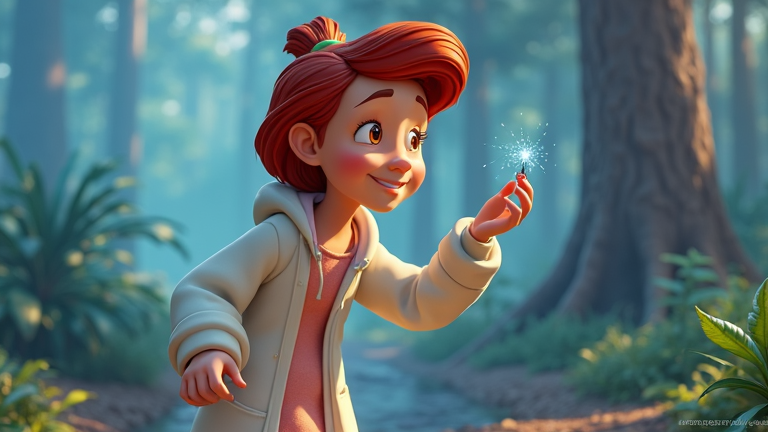 Transform this image into 3D Disney Animation style while keeping the main content intact