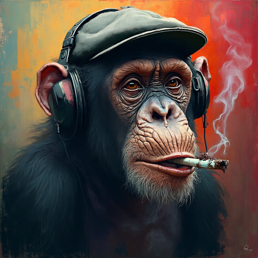 the-image-shows-an-old-chimpanzee-with-a-45y1o03is