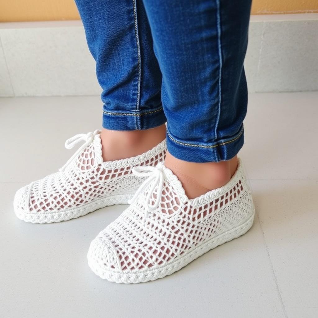CALZADOS A CROCHET